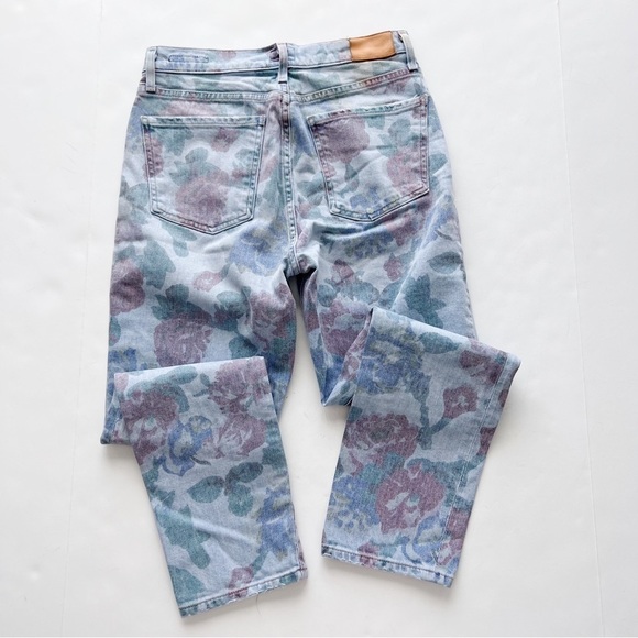 2/25 Citizens Of Humanity Vintage Floral Denim Blue Jeans High Rise Olivia 26 - Picture 3 of 8